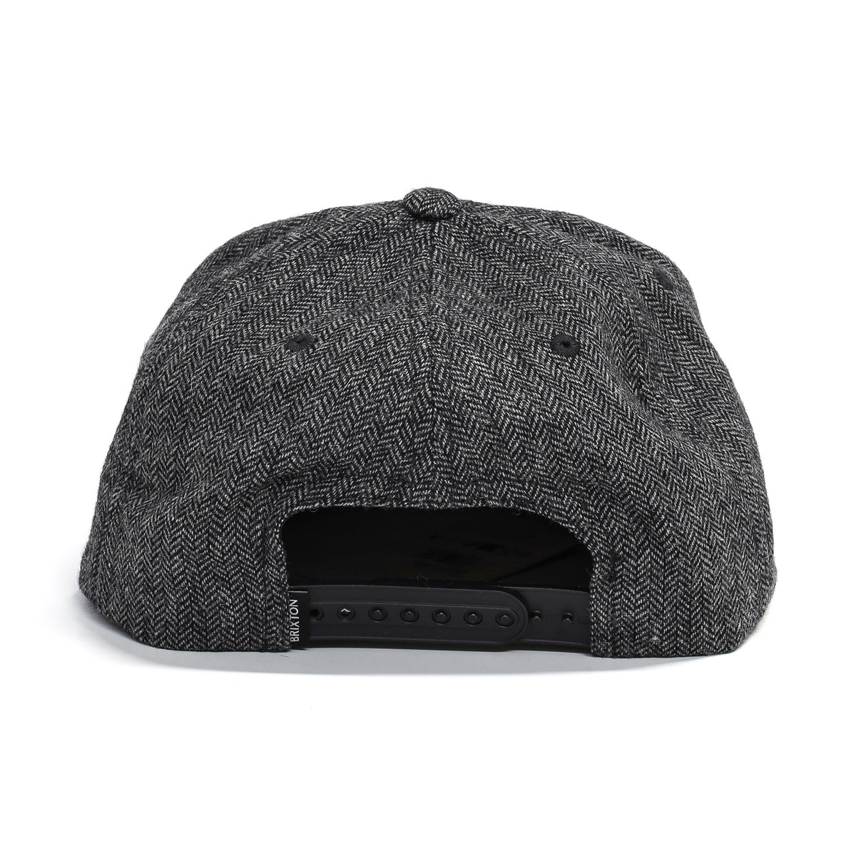 BRIXTON / DYSON SNAPBACK (BLACK HERRINGBONE)