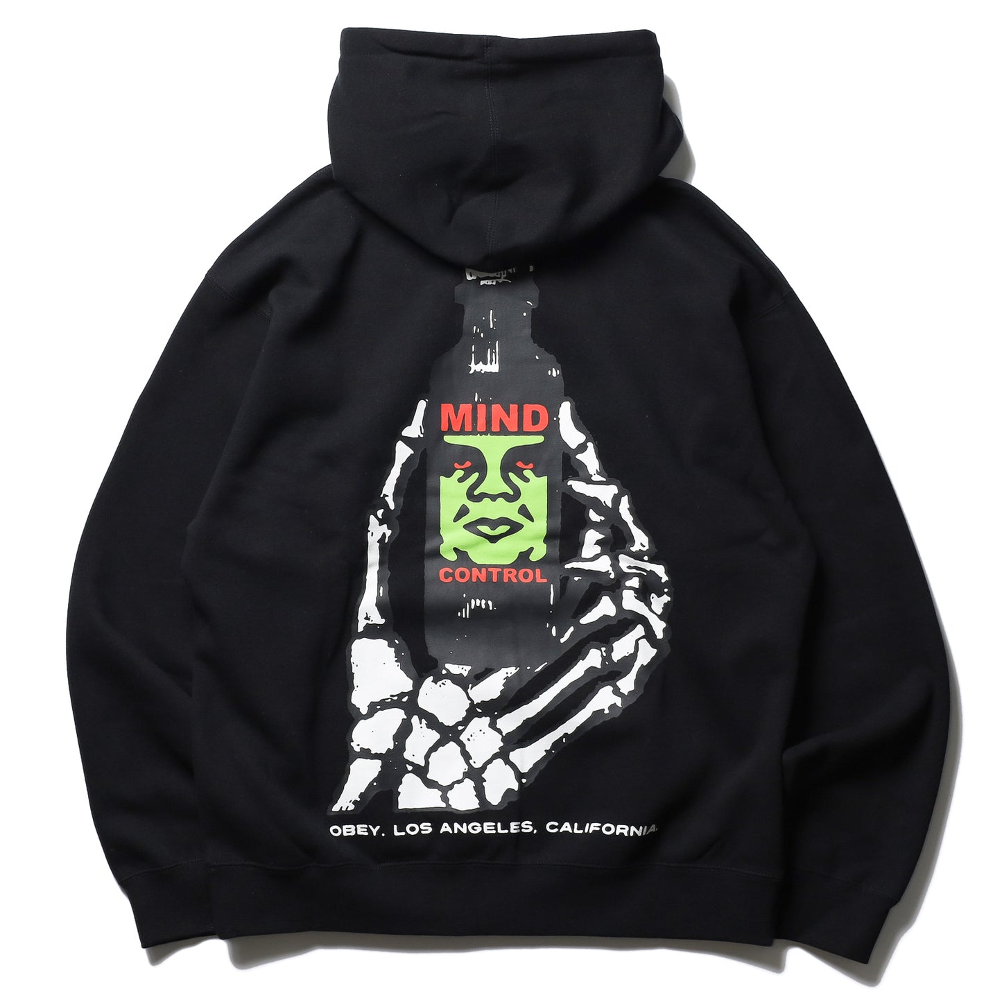 OBEY / OBEY MIND CONTROL HOODIE (BLACK)