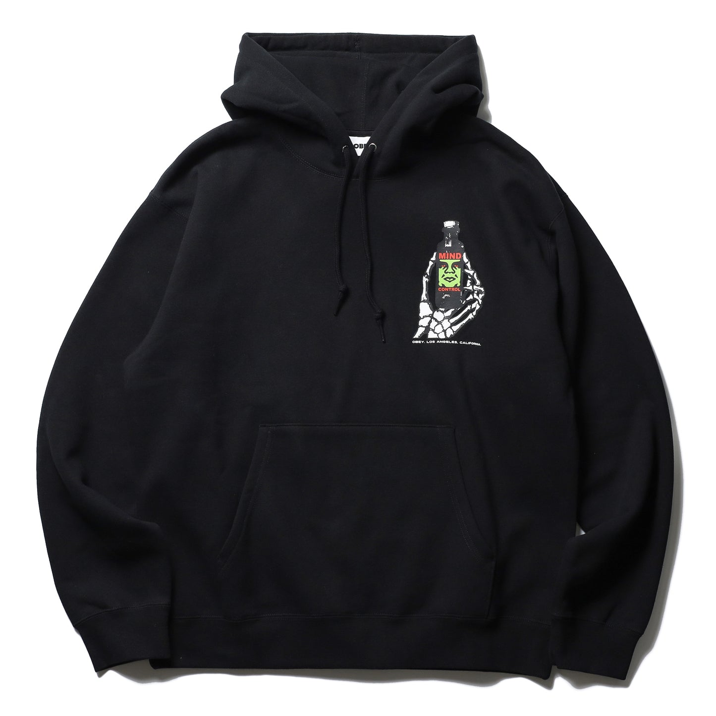 OBEY / OBEY MIND CONTROL HOODIE (BLACK)