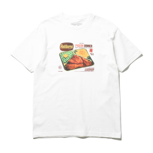 ANTIHERO / PIGEON DINNER S/S TEE (WHITE)