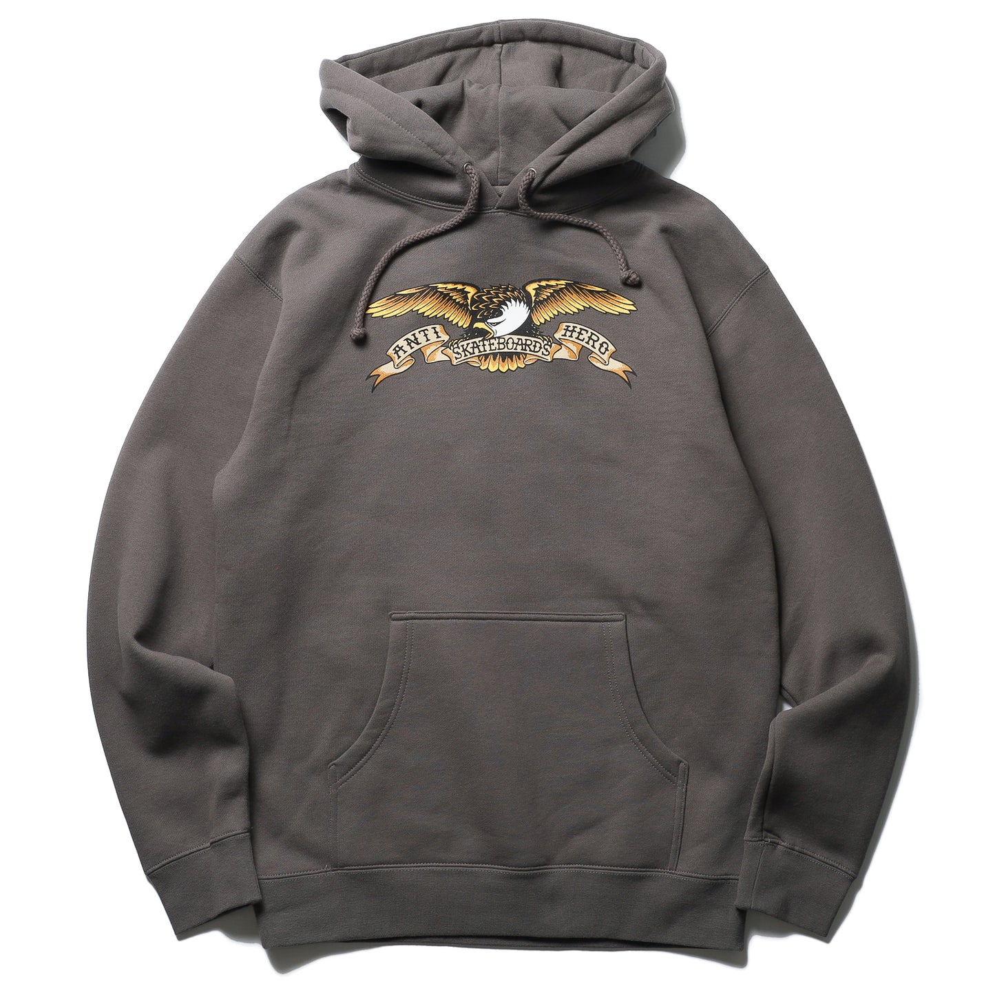 ANTIHERO / EAGLE PULLOVER HOODIE (CHARCOAL/BLACK MULTI)