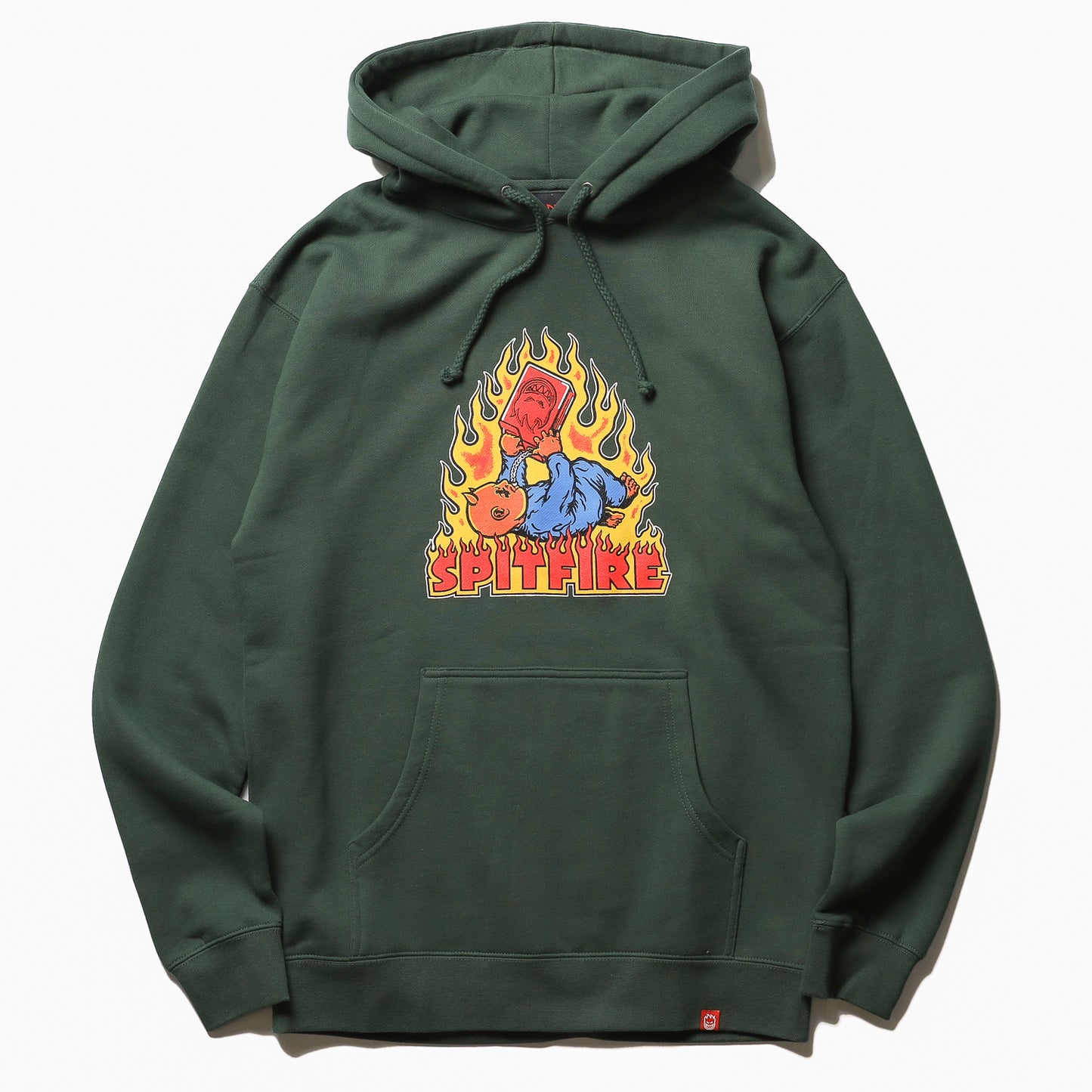 SPITFIRE / DEMONSEED PULLOVER HOODIE (ALPINE GREEN)