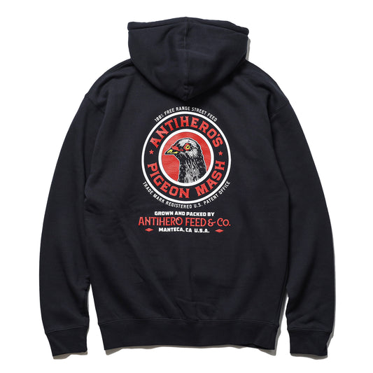 ANTIHERO / PIGEON MASH PULLOVER HOODIE (NAVY)