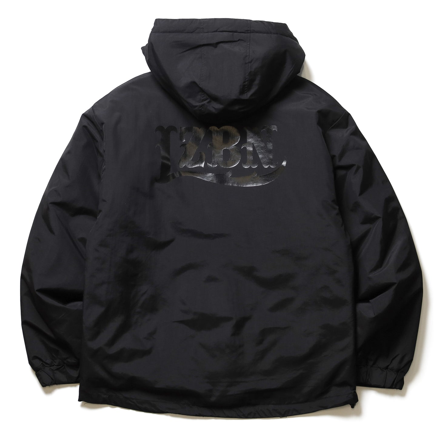 LZBN / LZBN LOGO HOODED JACKET (ALL BLACK)