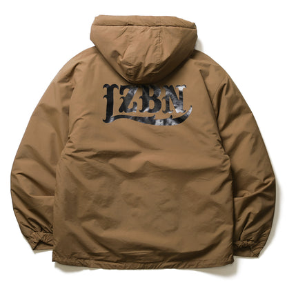 LZBN / LZBN LOGO HOODED JACKET (COYOTE)