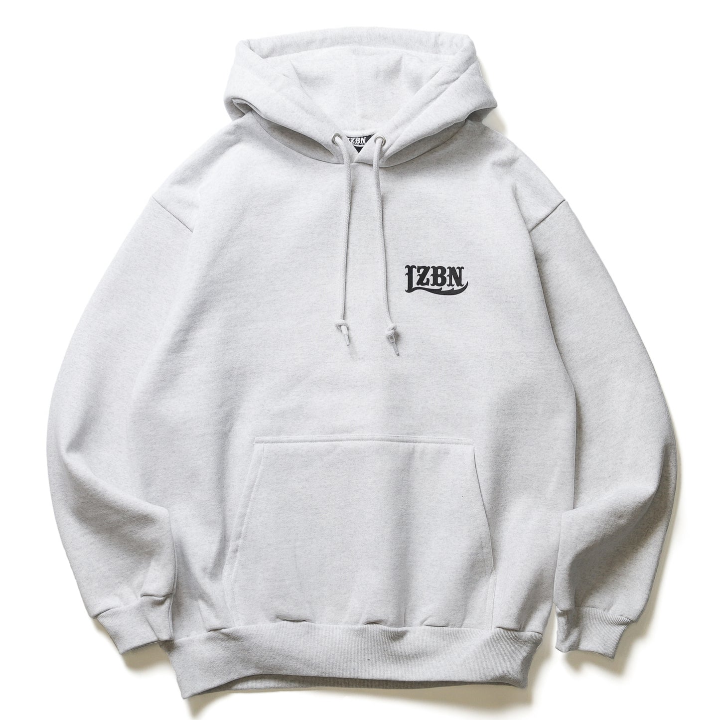 LZBN / LZBN LOGO EXTRA HEAVY PULLOVER HOODIE (ASH)