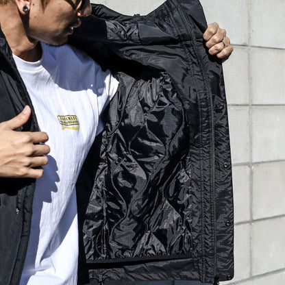 LZBN / LZBN LOGO HOODED JACKET (ALL BLACK)