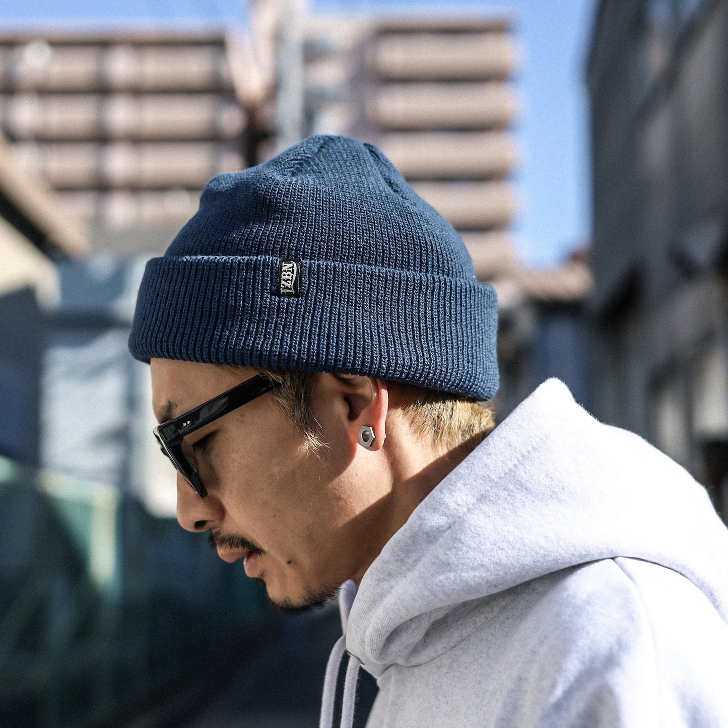 LZBN / STANDARD CHUNKY BEANIE (HARBOR BLUE)