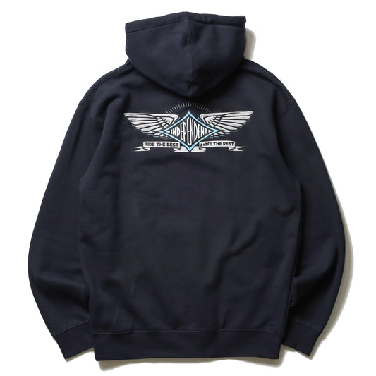 INDEPENDENT / RTB PILOT ZIP HOODIE (NAVY)