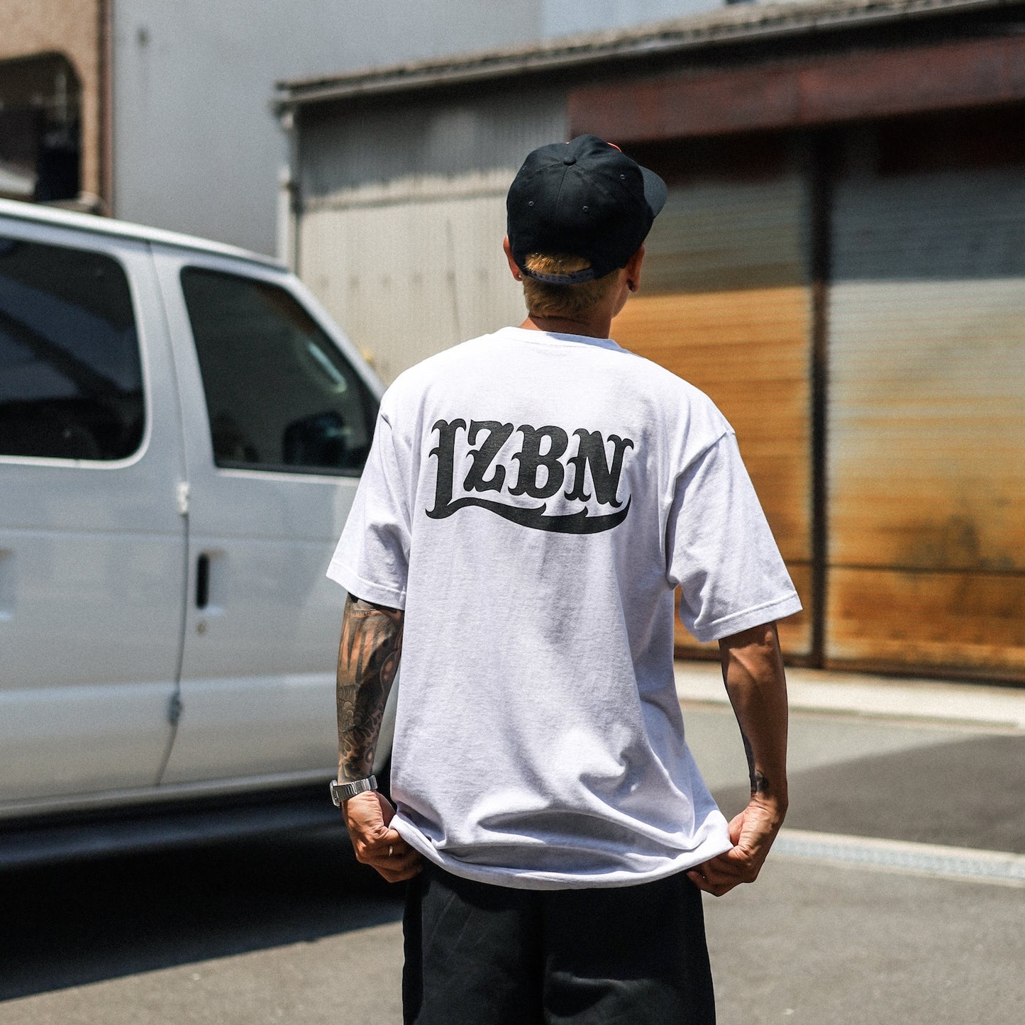 LZBN / LZBN LOGO TEE (ASH)