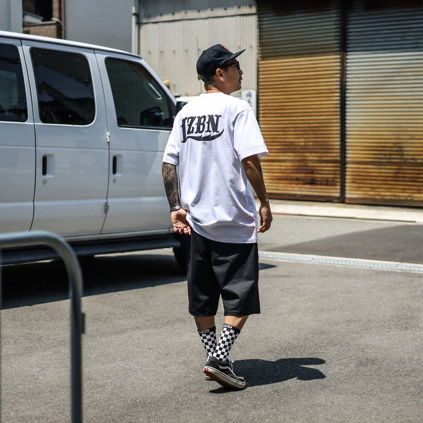 LZBN / LZBN LOGO TEE (ASH)