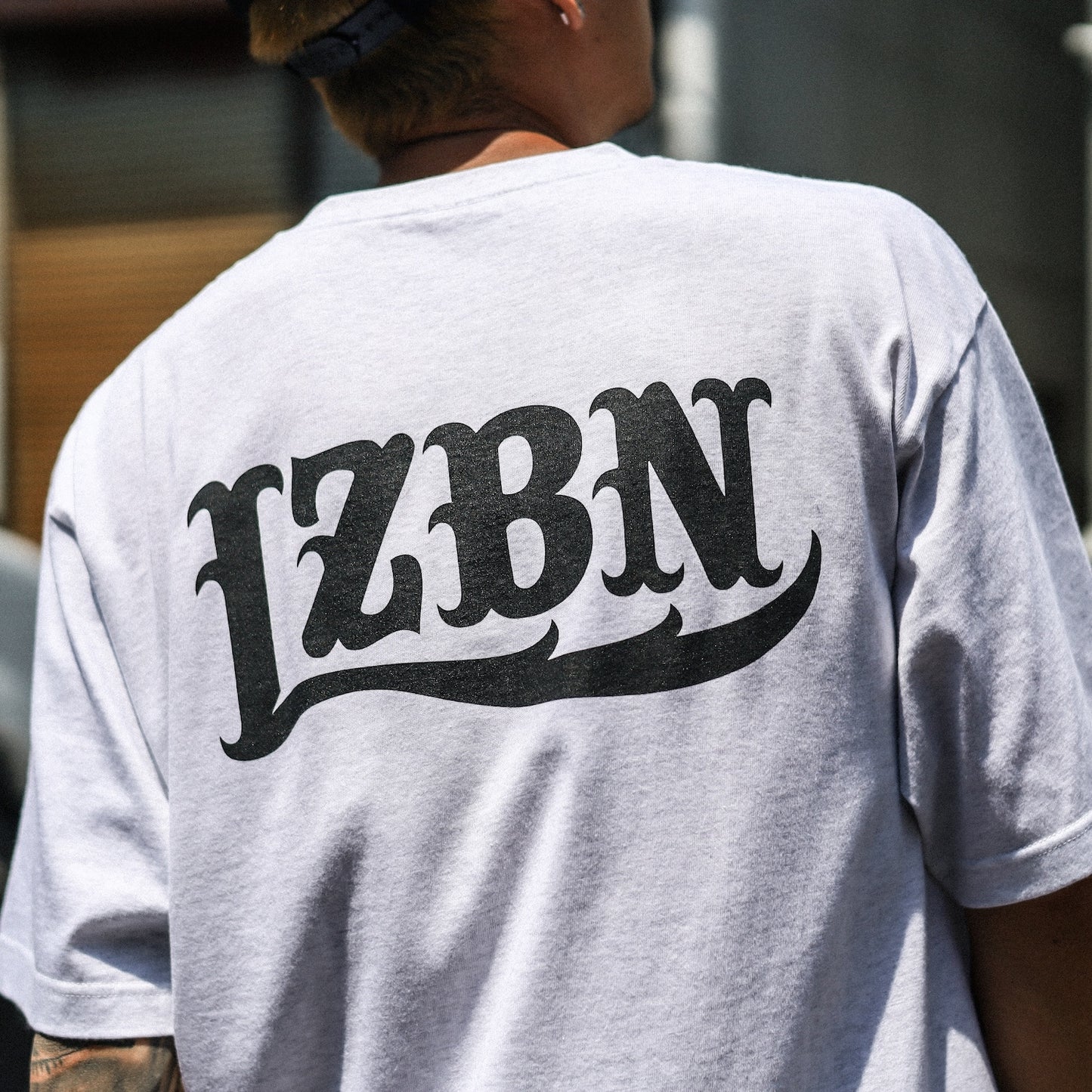 LZBN / LZBN LOGO TEE (ASH)