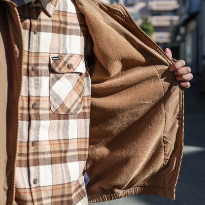 BRIXTON / CLAXTON PARSONS LINED JACKET (TOBACCO BROWN)