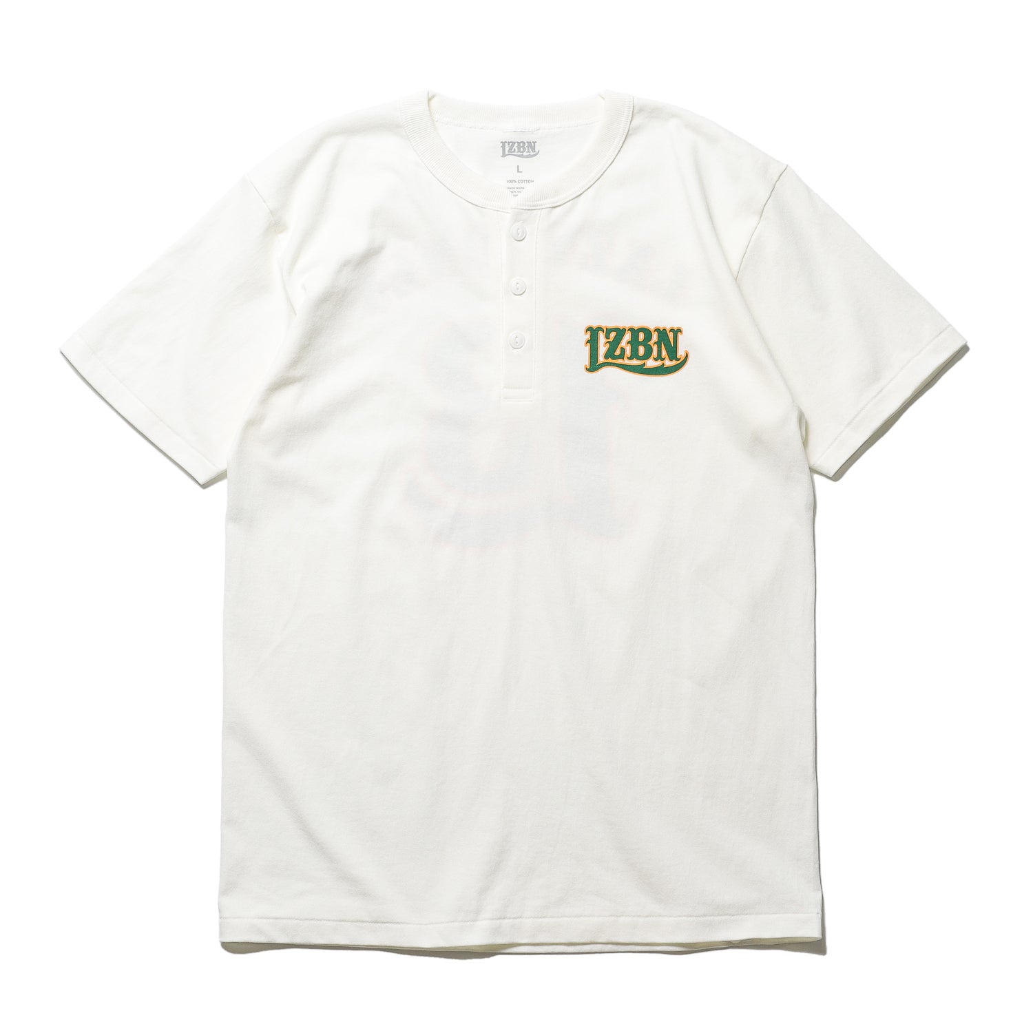 LZBN / No.13 HENLEY NECK TEE (NATURAL) – Feelin'
