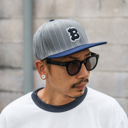 BLUCO / 6-PANEL CAP -BASEBALL- (GRAY)