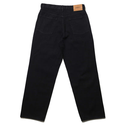 OBEY / CLASSIC BAGGY DENIM (RINSE BLACK)