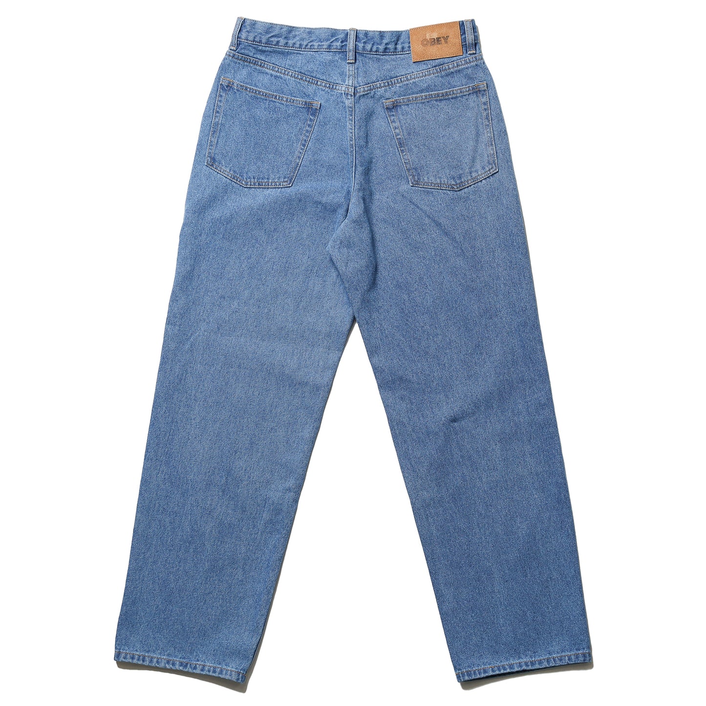 OBEY / CLASSIC BAGGY DENIM (MEDIUM STONE WASH LIGHT INDIGO)