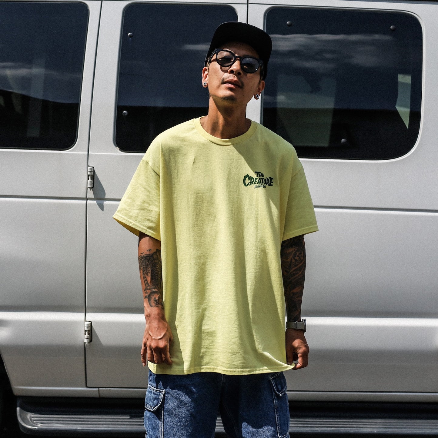 CREATURE / HAUNTED SEA S/S TEE (CORNSILK)