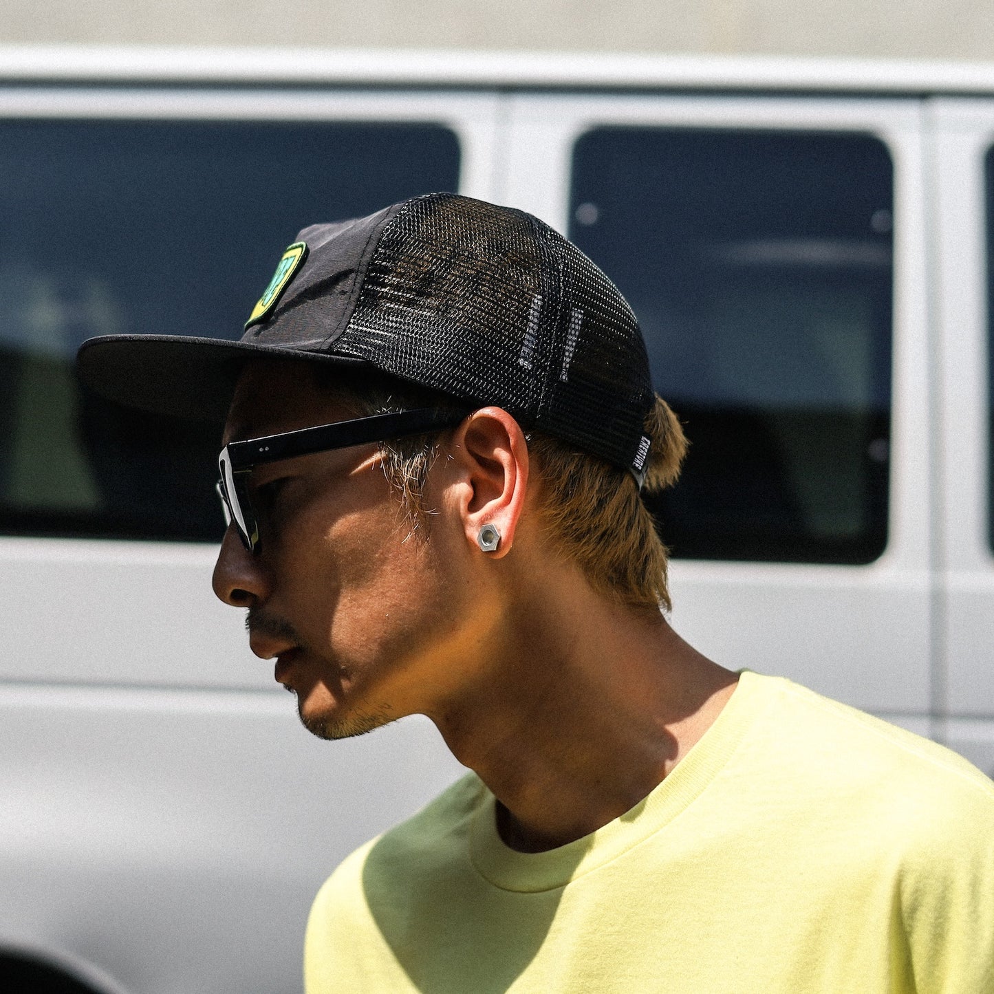 CREATURE / HAUNTED SEA MESH TRUCKER CAP (BLACK/GOLD)