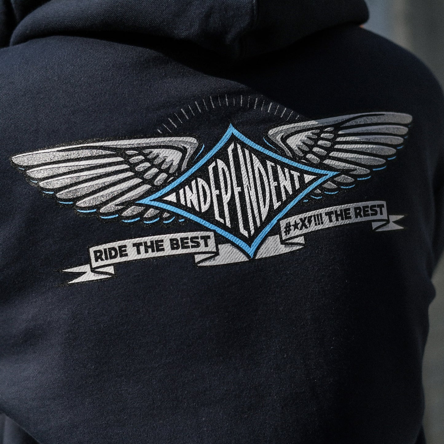 INDEPENDENT / RTB PILOT ZIP HOODIE (NAVY)