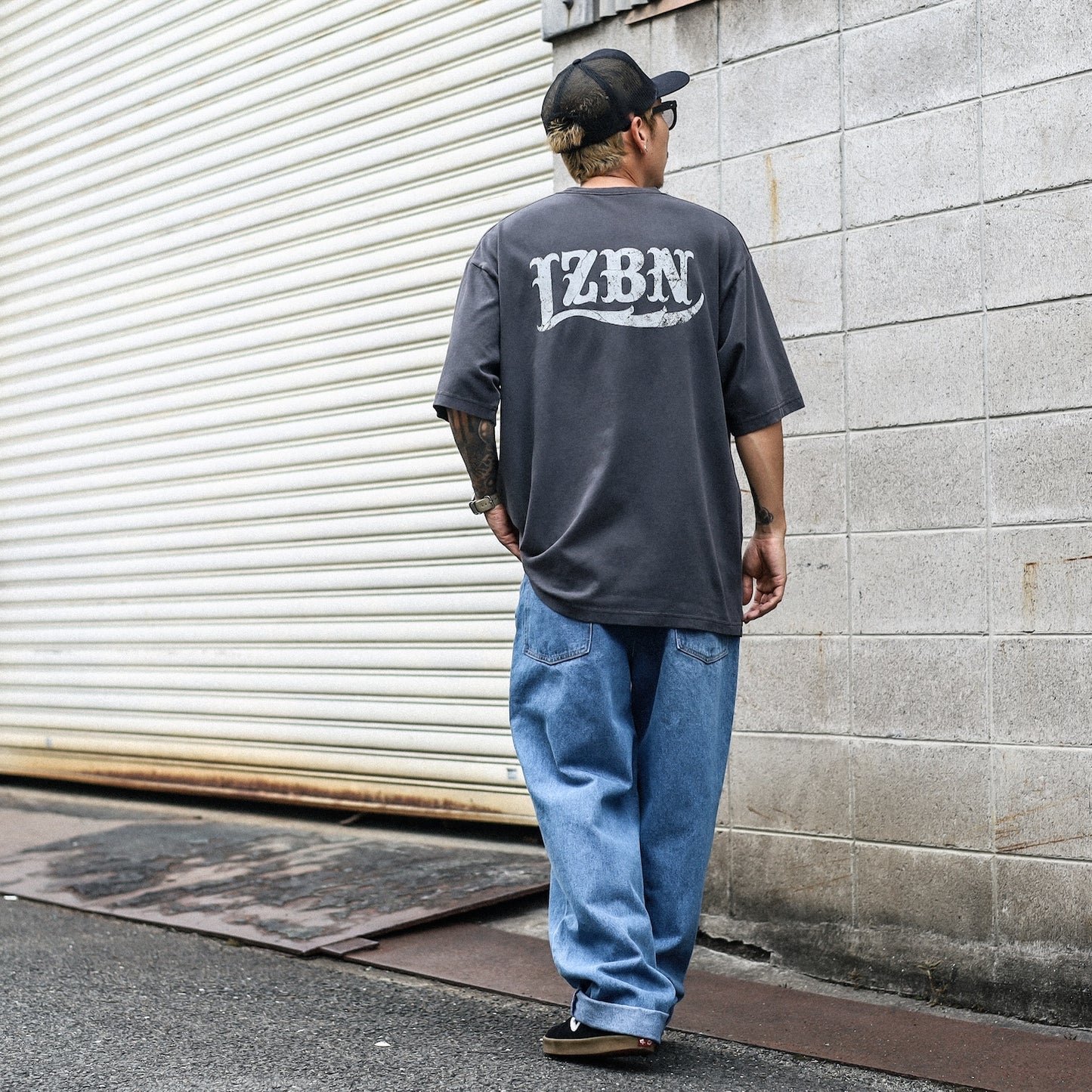 OBEY / CLASSIC BAGGY DENIM (MEDIUM STONE WASH LIGHT INDIGO)