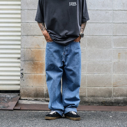OBEY / CLASSIC BAGGY DENIM (MEDIUM STONE WASH LIGHT INDIGO)