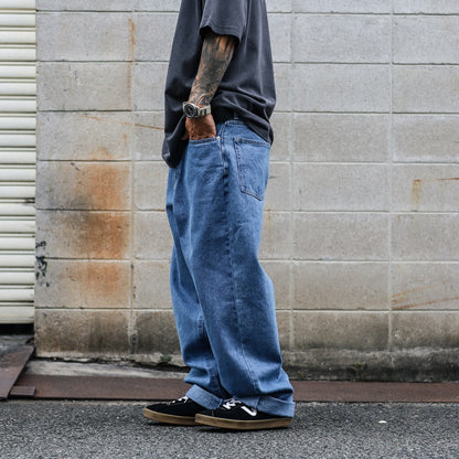 OBEY / CLASSIC BAGGY DENIM (MEDIUM STONE WASH LIGHT INDIGO)