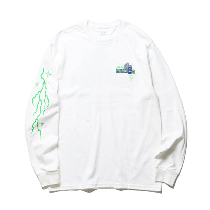 BRIXTON / MADDOX L/S STANDARD TEE (WHITE)