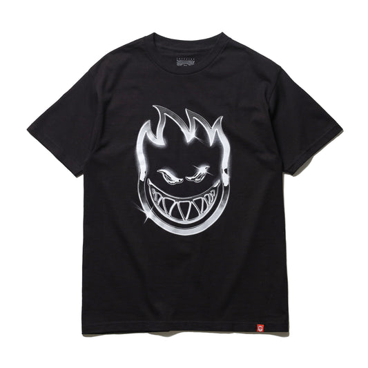 SPITFIRE / CHROME BIGHEAD S/S TEE (BLACK/MULTI)