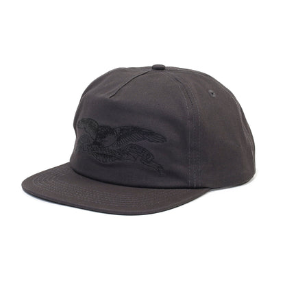 ANTIHERO / BASIC EAGLE SNAPBACK CAP (BLACK/BLACK)