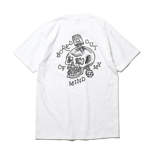 BRIXTON / DAYTONA S/S STANDARD TEE (WHITE)