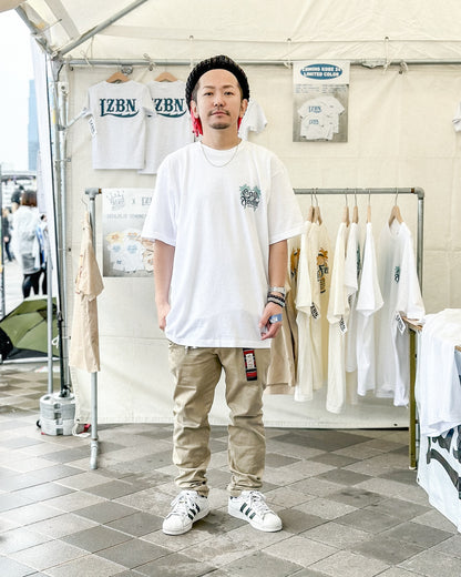 KOM×LZBN / GF S/S TEE (WHITE)