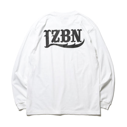 LZBN / LZBN LOGO L/S TEE (WHITE)