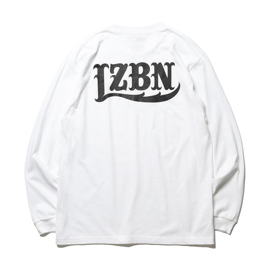 LZBN / LZBN LOGO L/S TEE (WHITE)