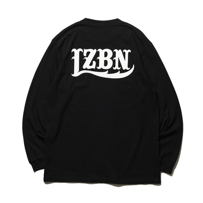 LZBN / LZBN LOGO L/S TEE (BLACK)