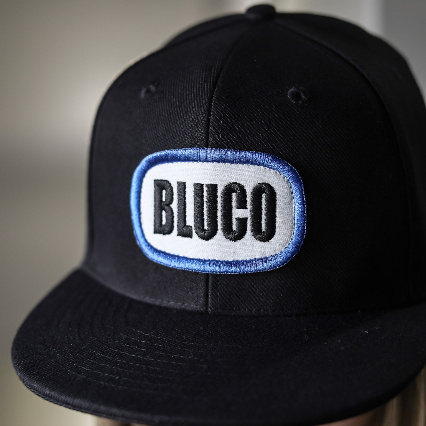 BLUCO / 6-PANEL CAP -PATCH- (BLACK)