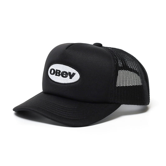 OBEY / OBEY FILE TRUCKER CAP (BLACK)