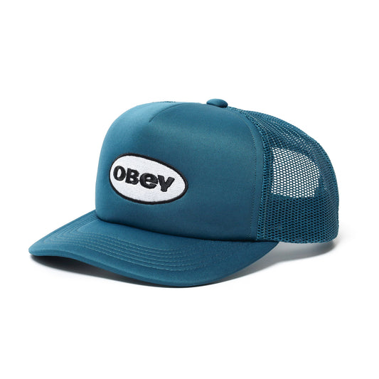 OBEY / OBEY FILE TRUCKER CAP (LEGION BLUE)