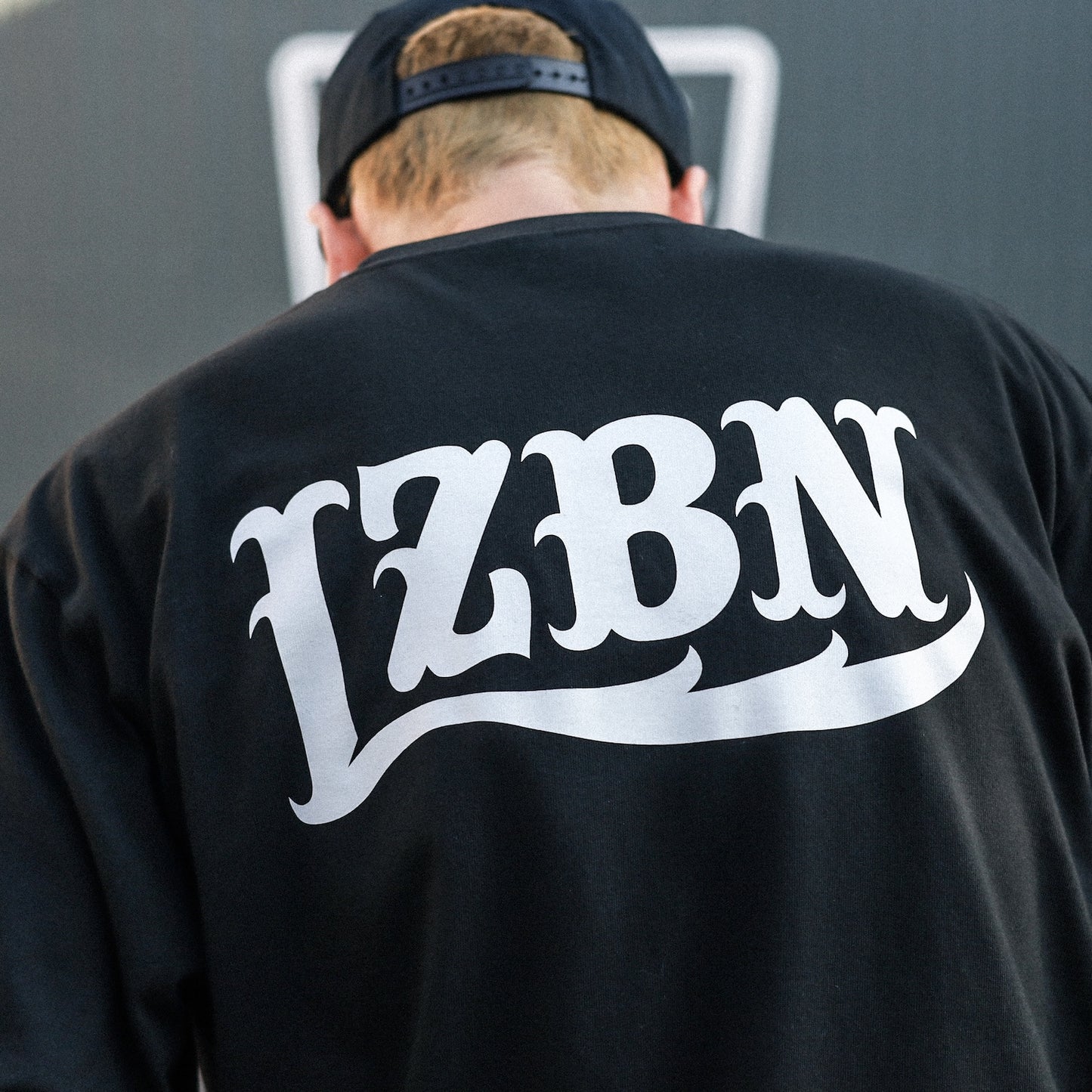 LZBN / LZBN LOGO L/S TEE (BLACK)
