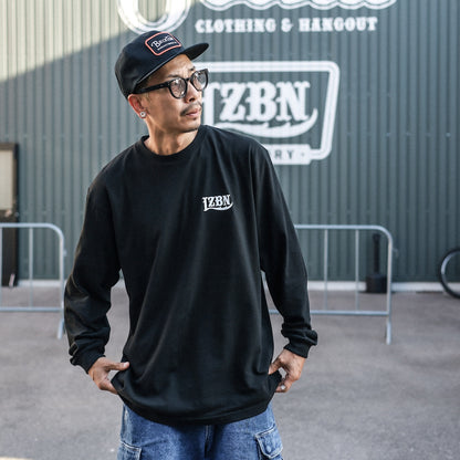 LZBN / LZBN LOGO L/S TEE (BLACK)