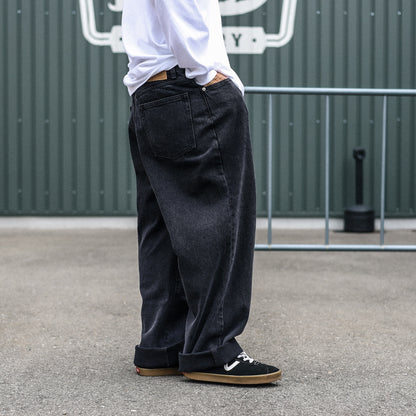 OBEY / CLASSIC BAGGY DENIM (WASHED BLACK)