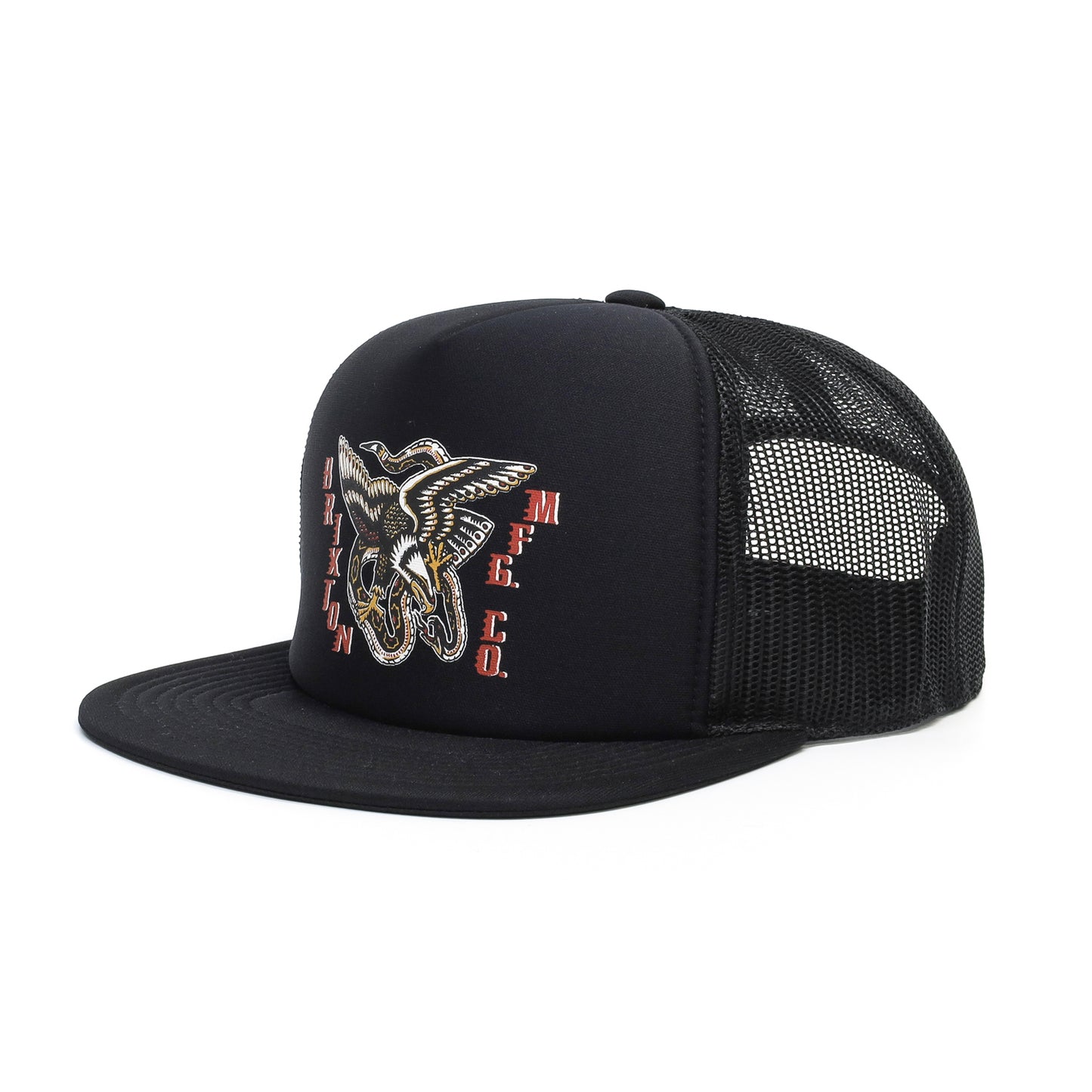 BRIXTON / BATTLE HP TRUCKER CAP (BLACK/BLACK)