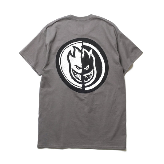 SPITFIRE / YIN YANG TEE (CHARCOAL)