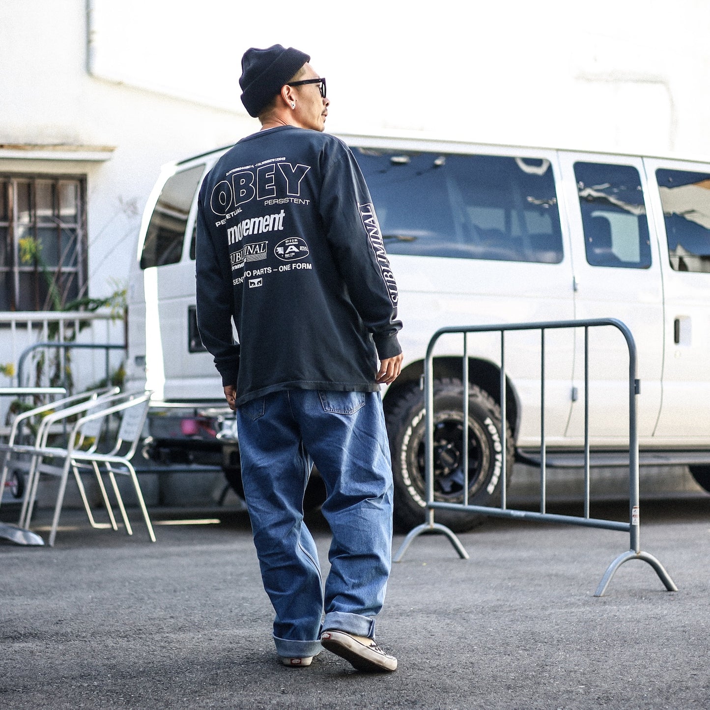 OBEY / HARDWORK DENIM (LIGHT INDIGO)