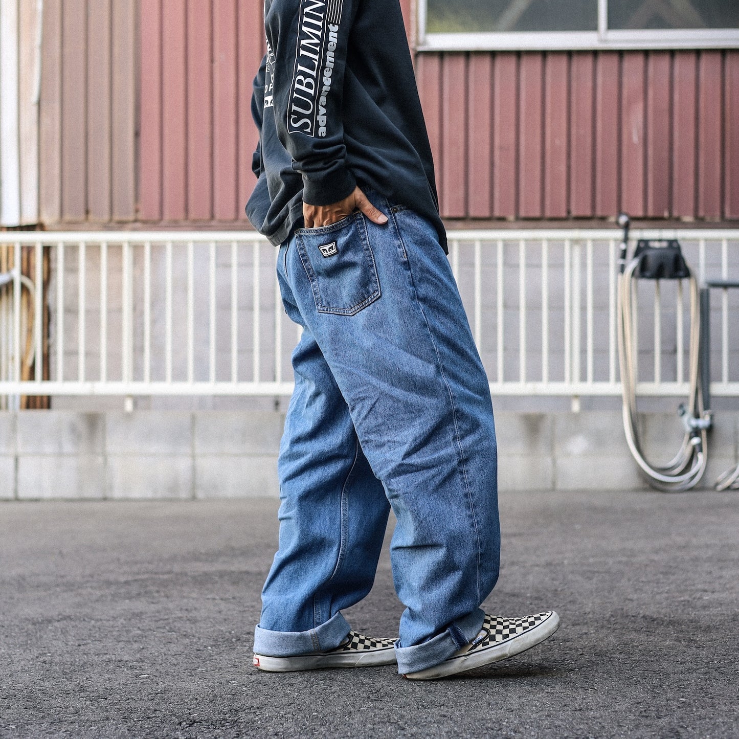 OBEY / HARDWORK DENIM (LIGHT INDIGO)