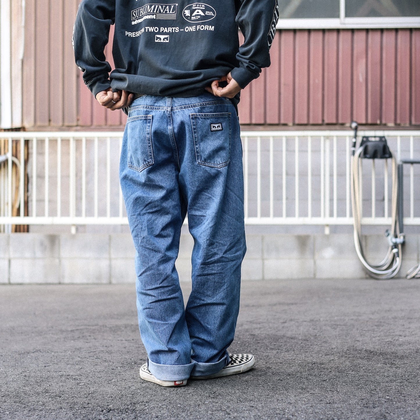 OBEY / HARDWORK DENIM (LIGHT INDIGO)