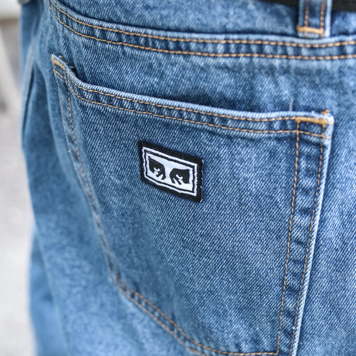 OBEY / HARDWORK DENIM (LIGHT INDIGO)