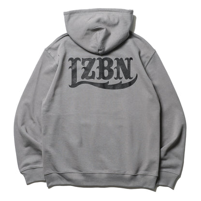 LZBN / LZBN LOGO LIGHTWEIGHT ZIP HOODIE (GREY)