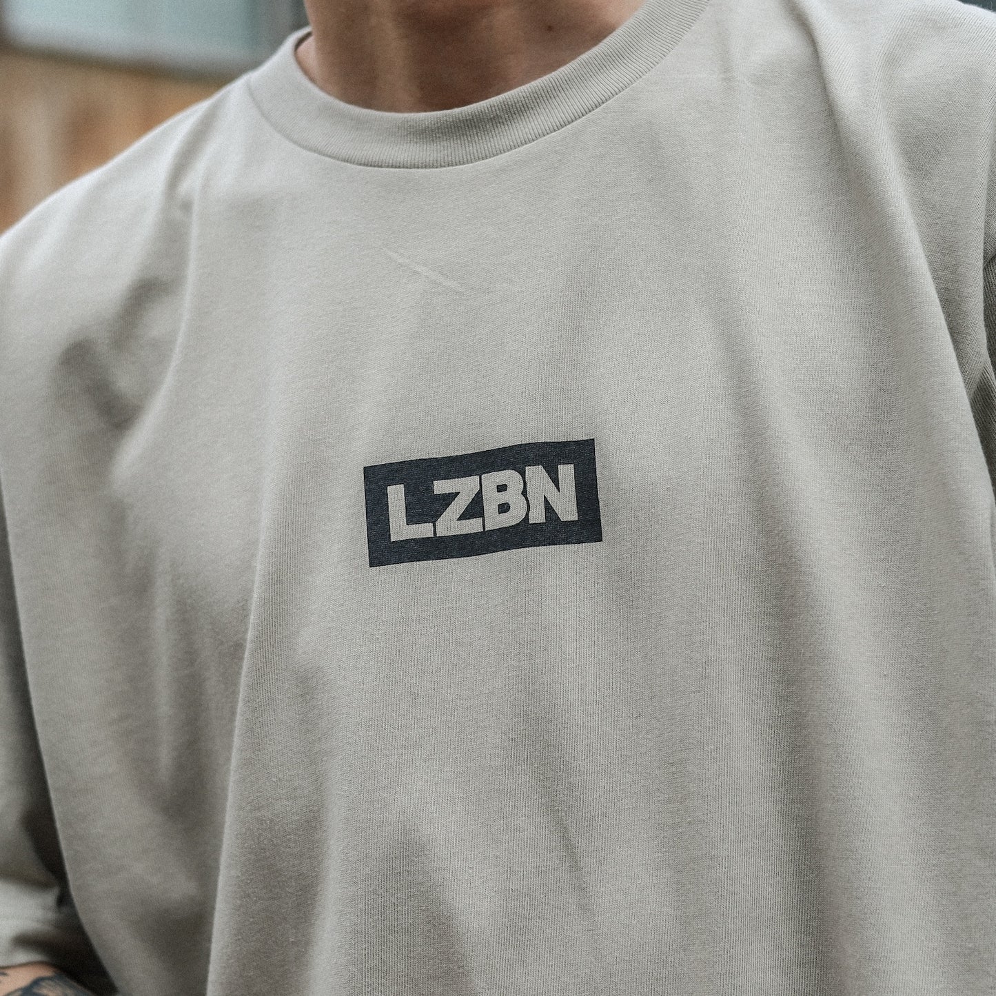 LZBN / WORKERS TEE (SILVER)