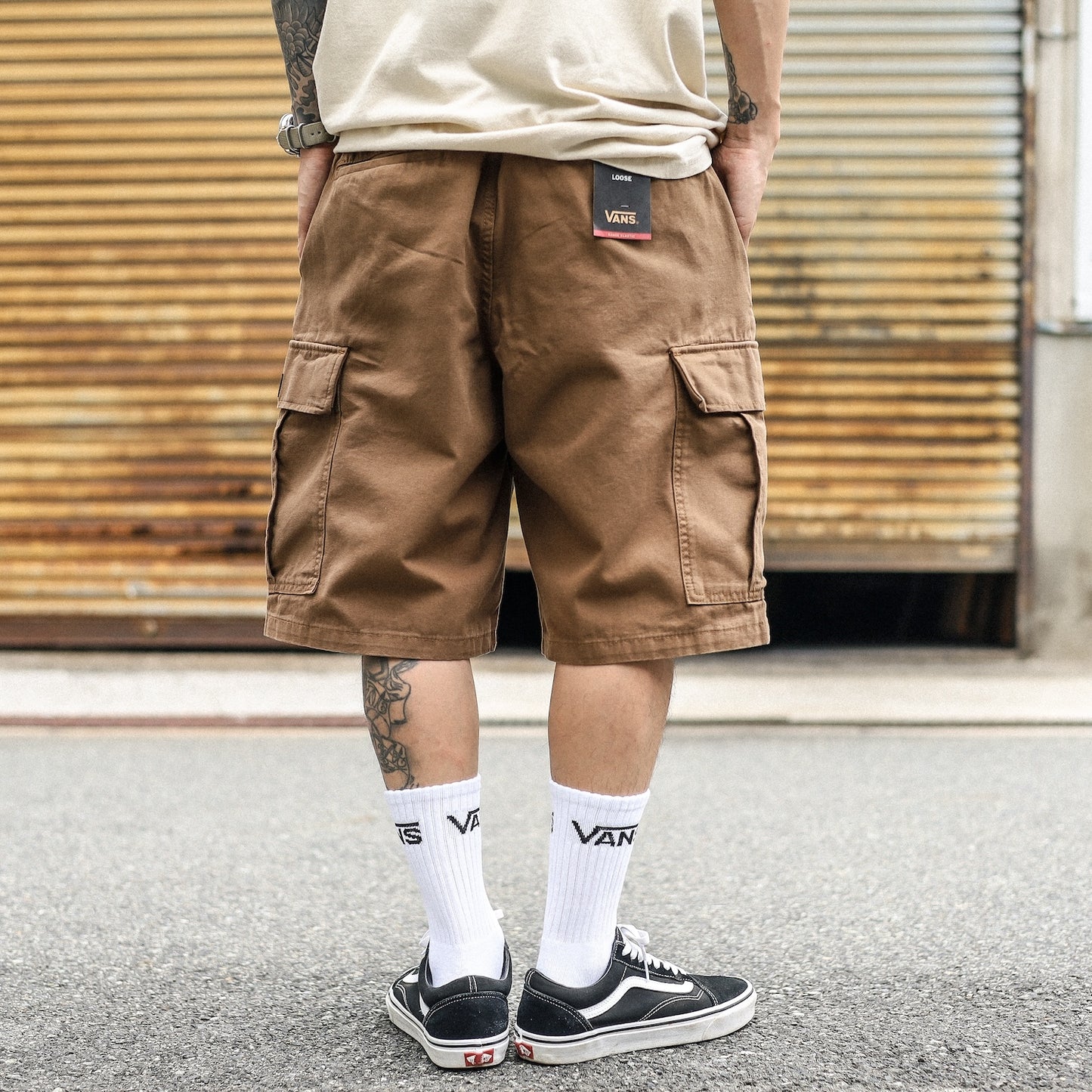 VANS / RANGE CARGO LOOSE SHORT (COFFEE)